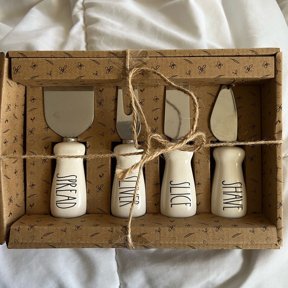 Rae Dunn Kitchen Rae Dunn 4 Piece Cheese Knife Set Poshmark